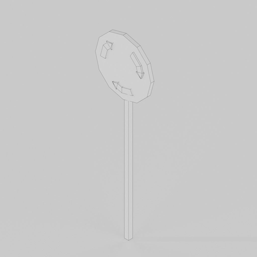 Isometric Low poly City Pack Low-poly 3D model_92