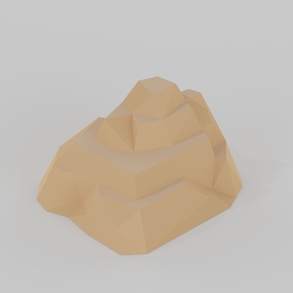Isometric Low poly City Pack Low-poly 3D model_33