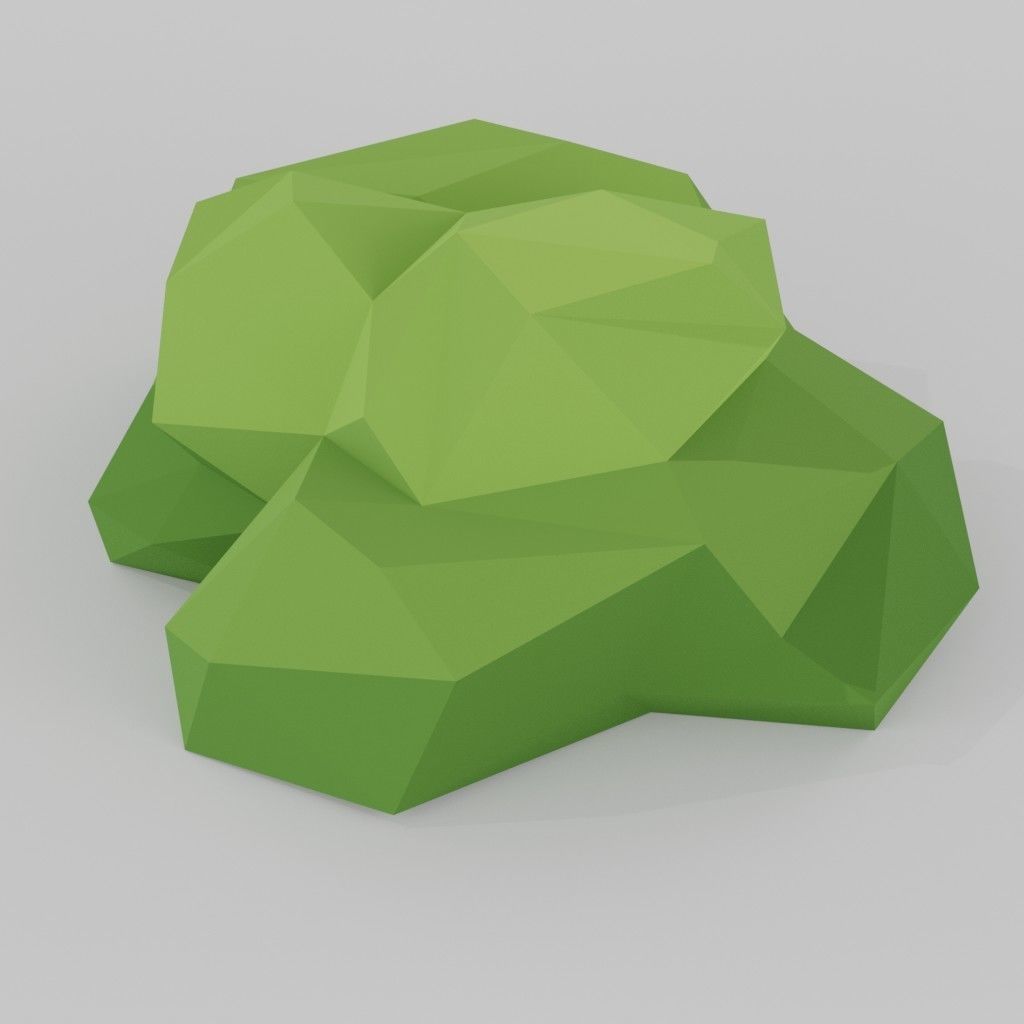 Isometric Low poly City Pack Low-poly 3D model_25