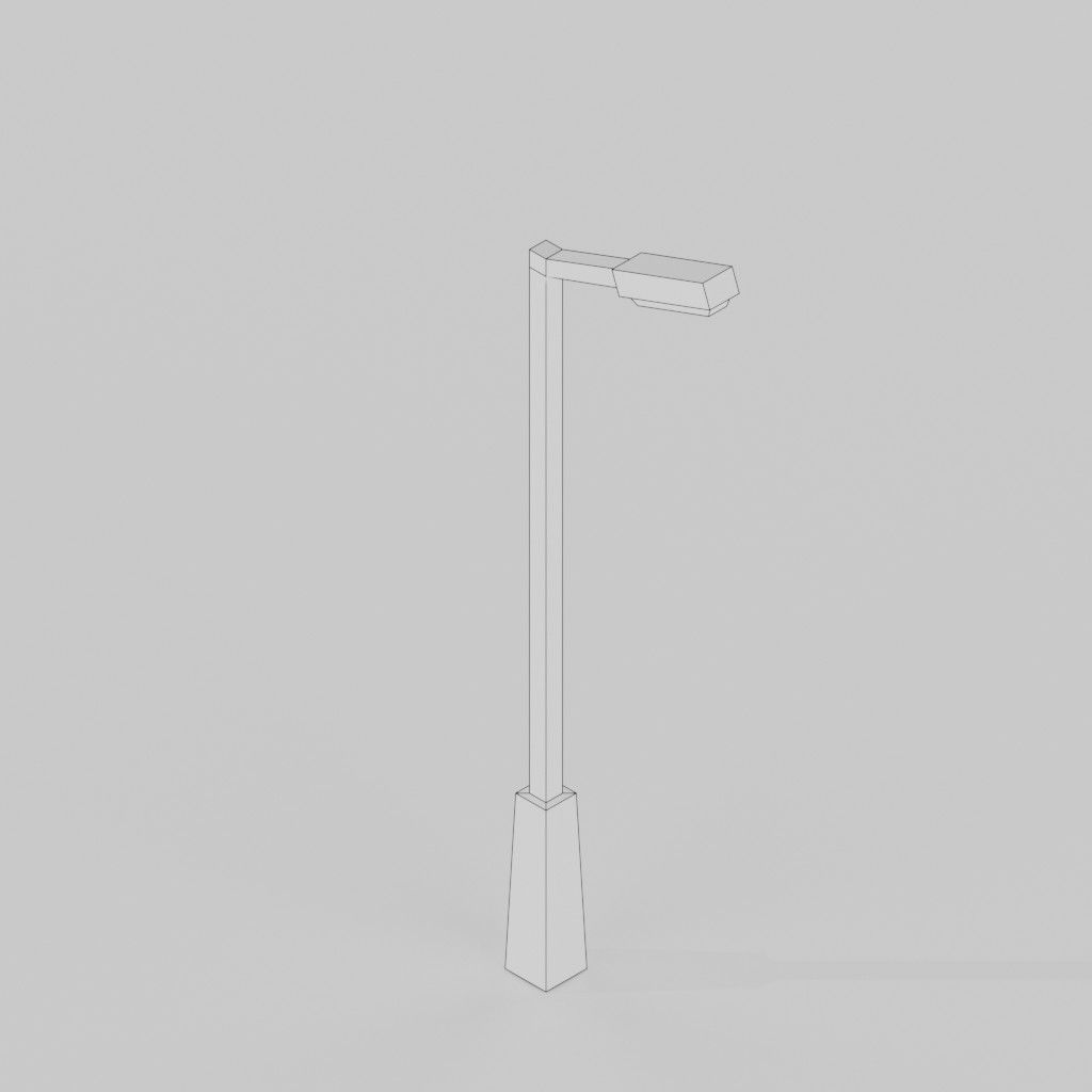 Isometric Low poly City Pack Low-poly 3D model_42