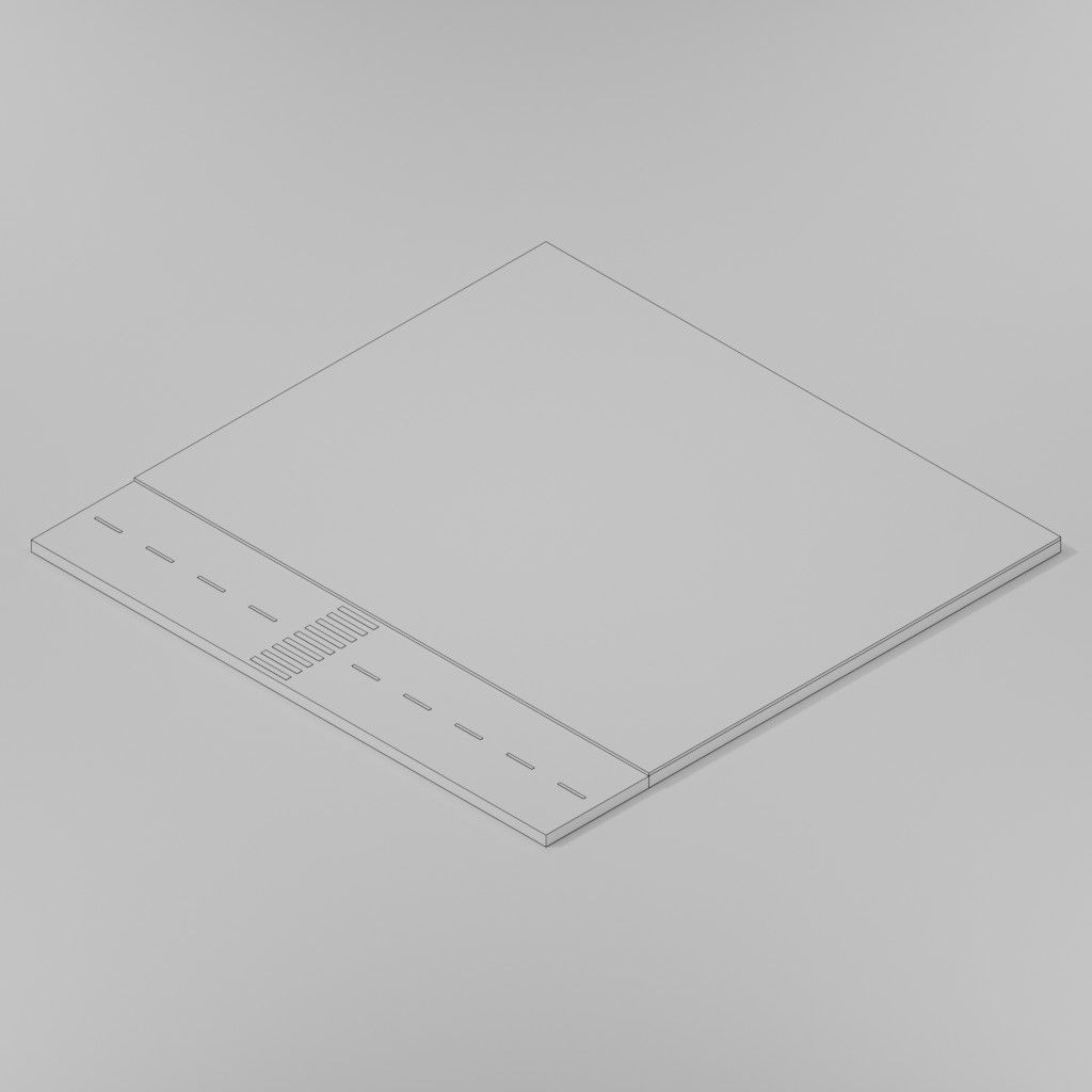 Isometric Low poly City Pack Low-poly 3D model_54