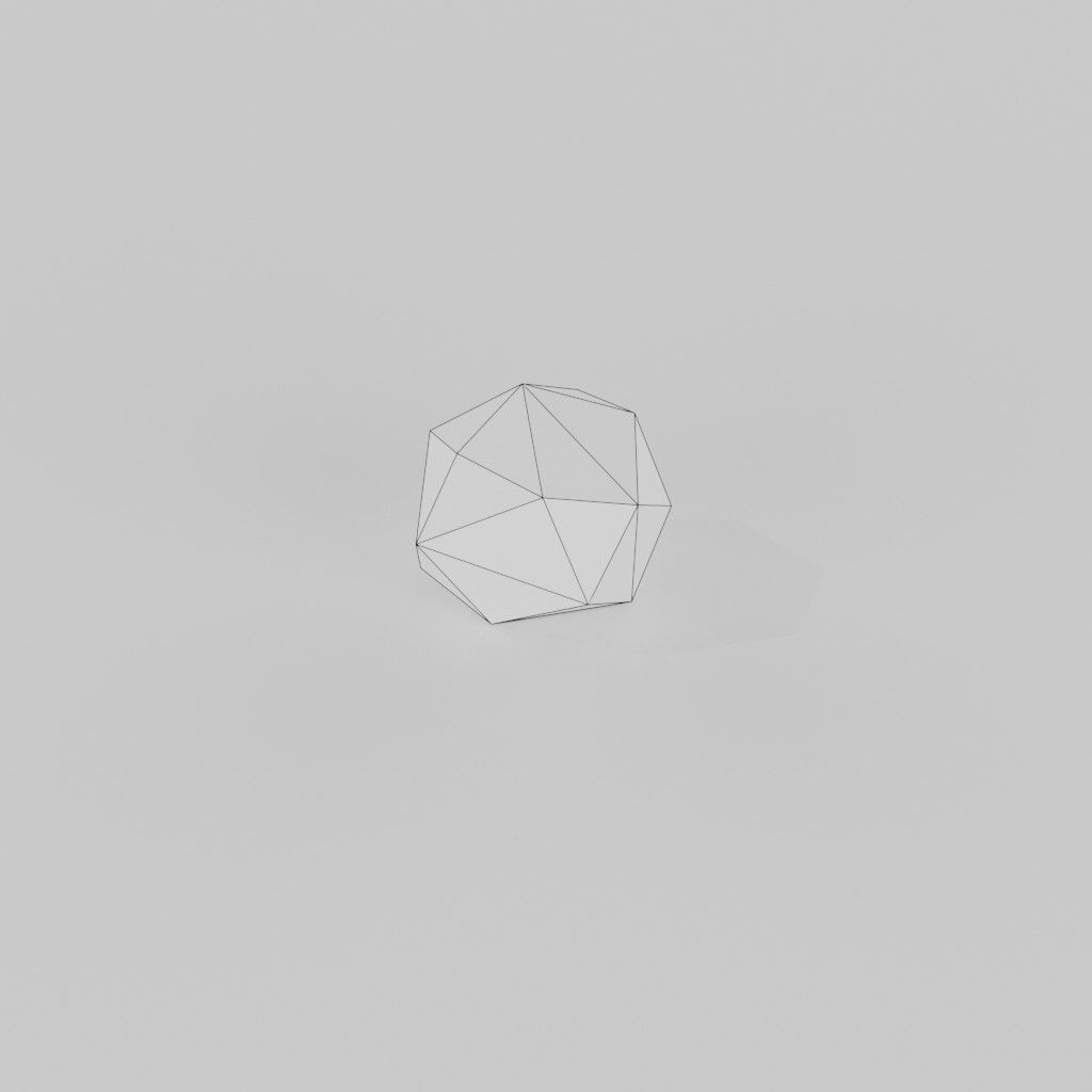 Isometric Low poly City Pack Low-poly 3D model_24