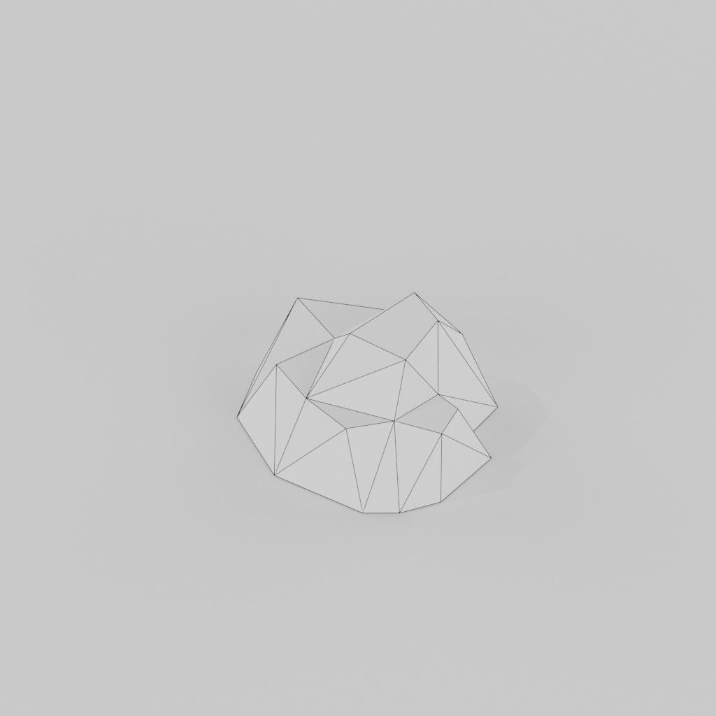 Isometric Low poly City Pack Low-poly 3D model_38