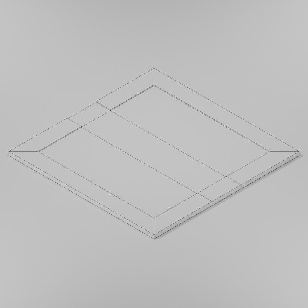 Isometric Low poly City Pack Low-poly 3D model_65