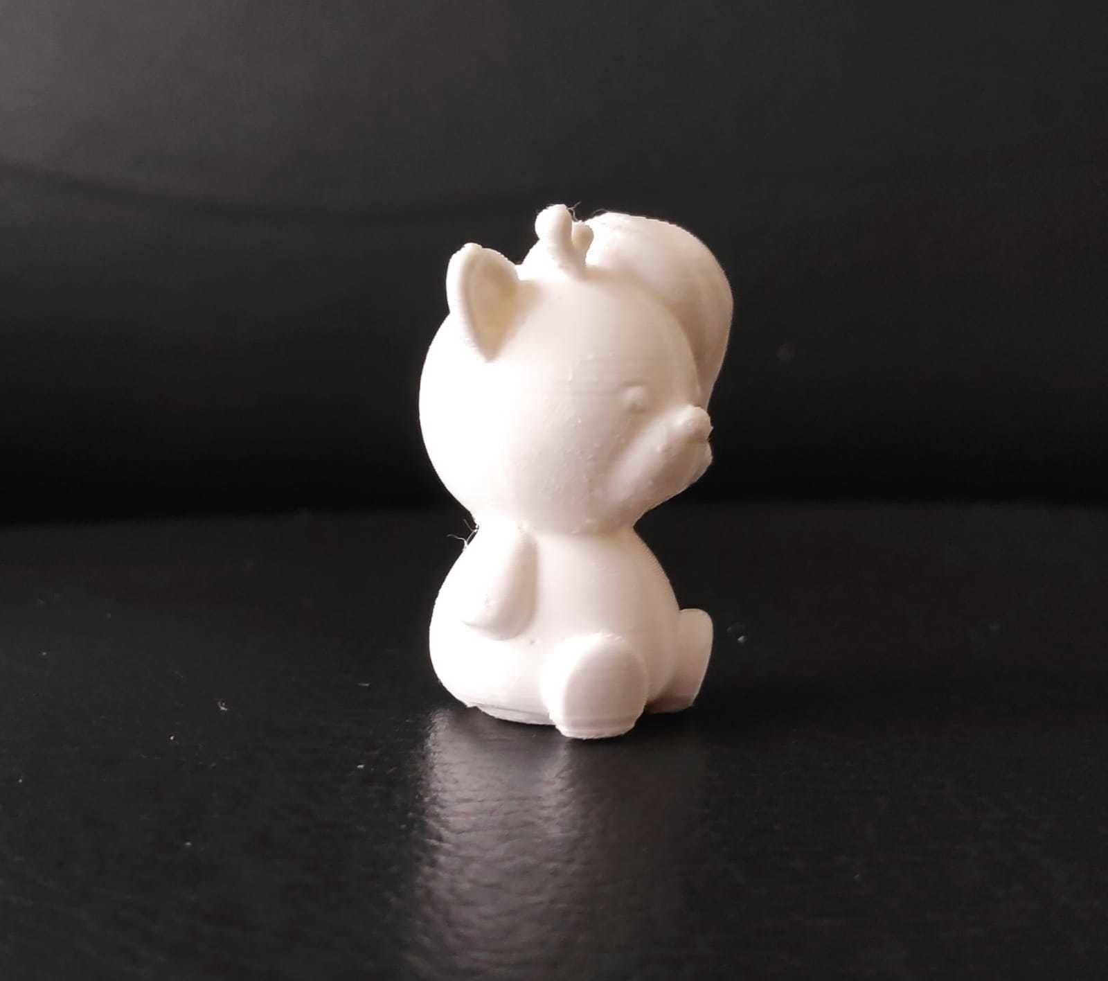 Cute Reindeer 3D print model_8