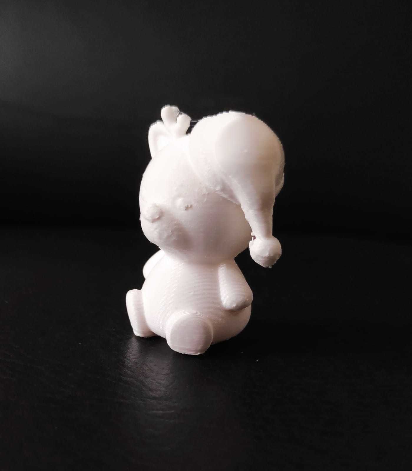 Cute Reindeer 3D print model_4