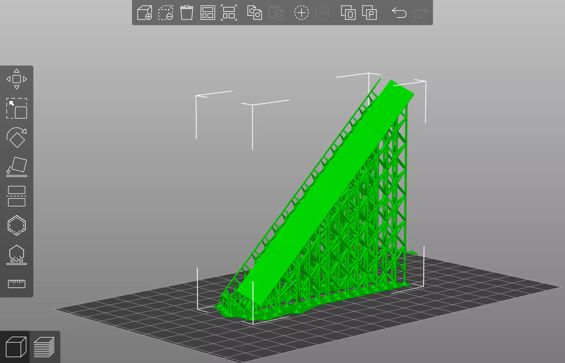 Pre supported H0 1-87 scale Laes TA 364 M car carrying wagon 3D print model_13