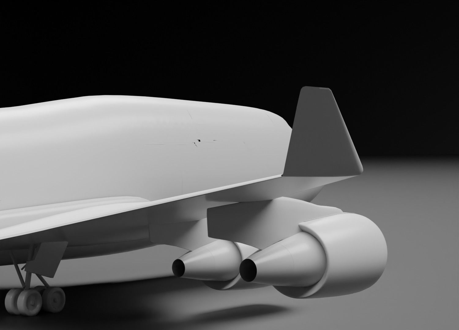 Boeing 747-400  3D model_9