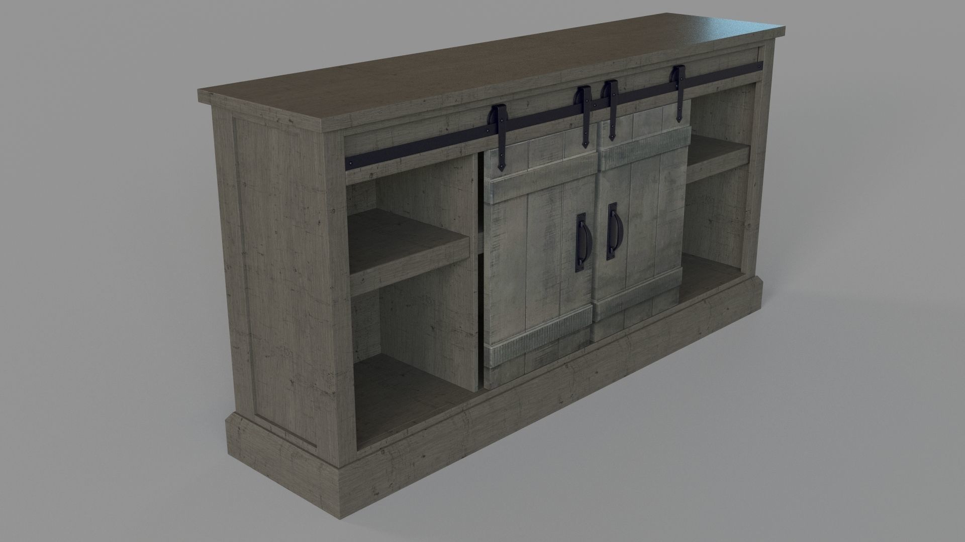 Console Table 3D model_2