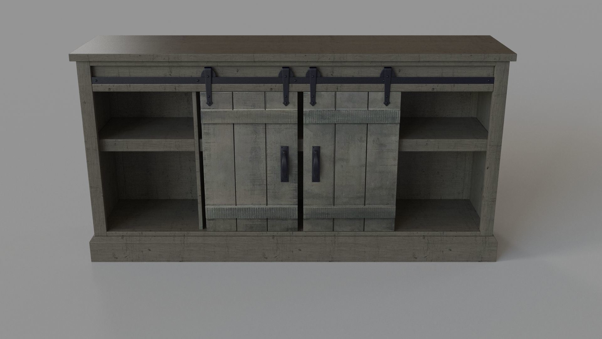 Console Table 3D model_1