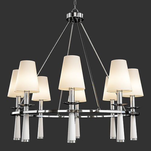 BAXTER CHANDELIER Low-poly 3D model