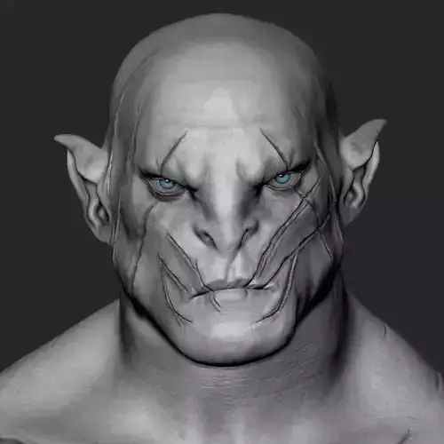 Azog The Defiler  3D print model