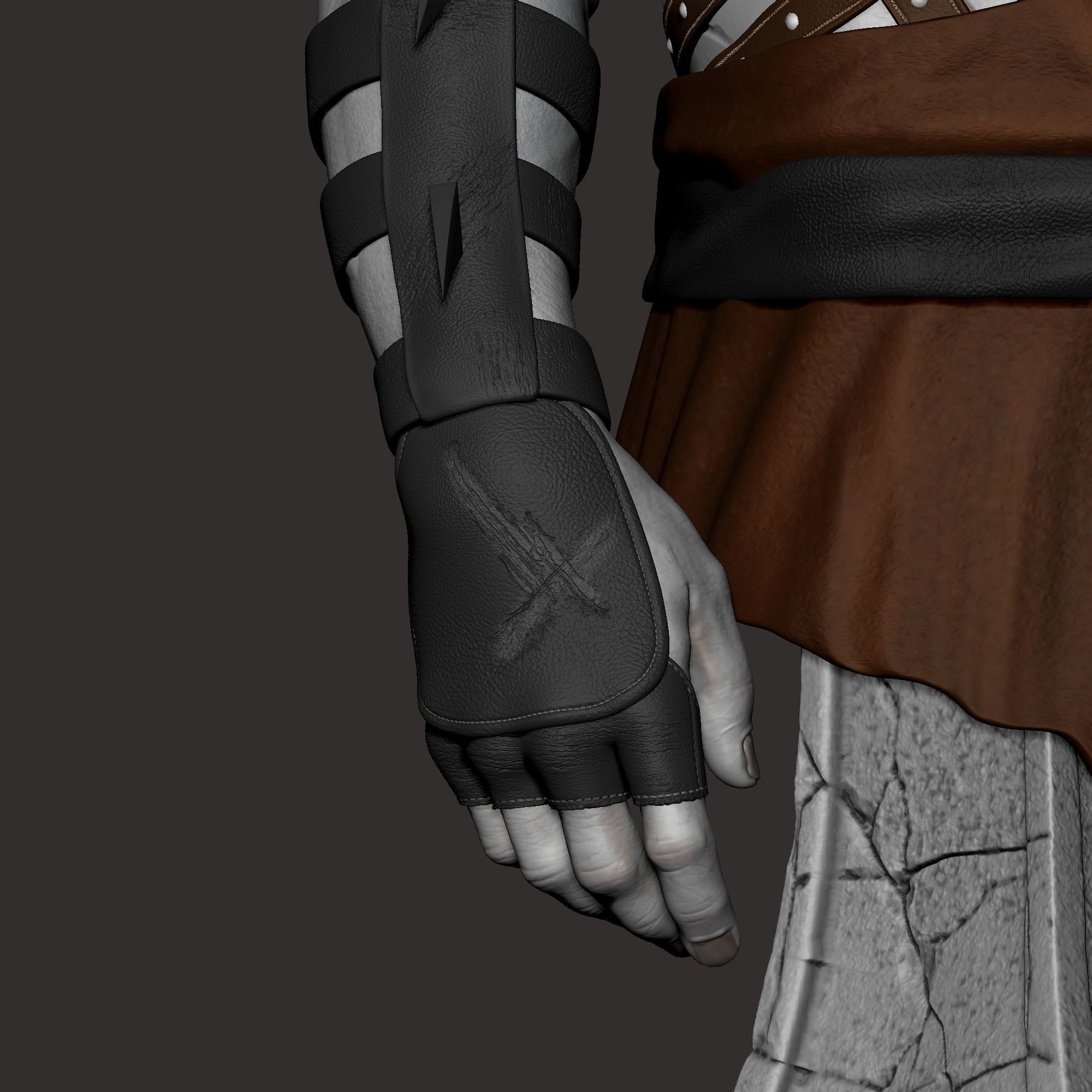 Azog The Defiler  3D print model_5
