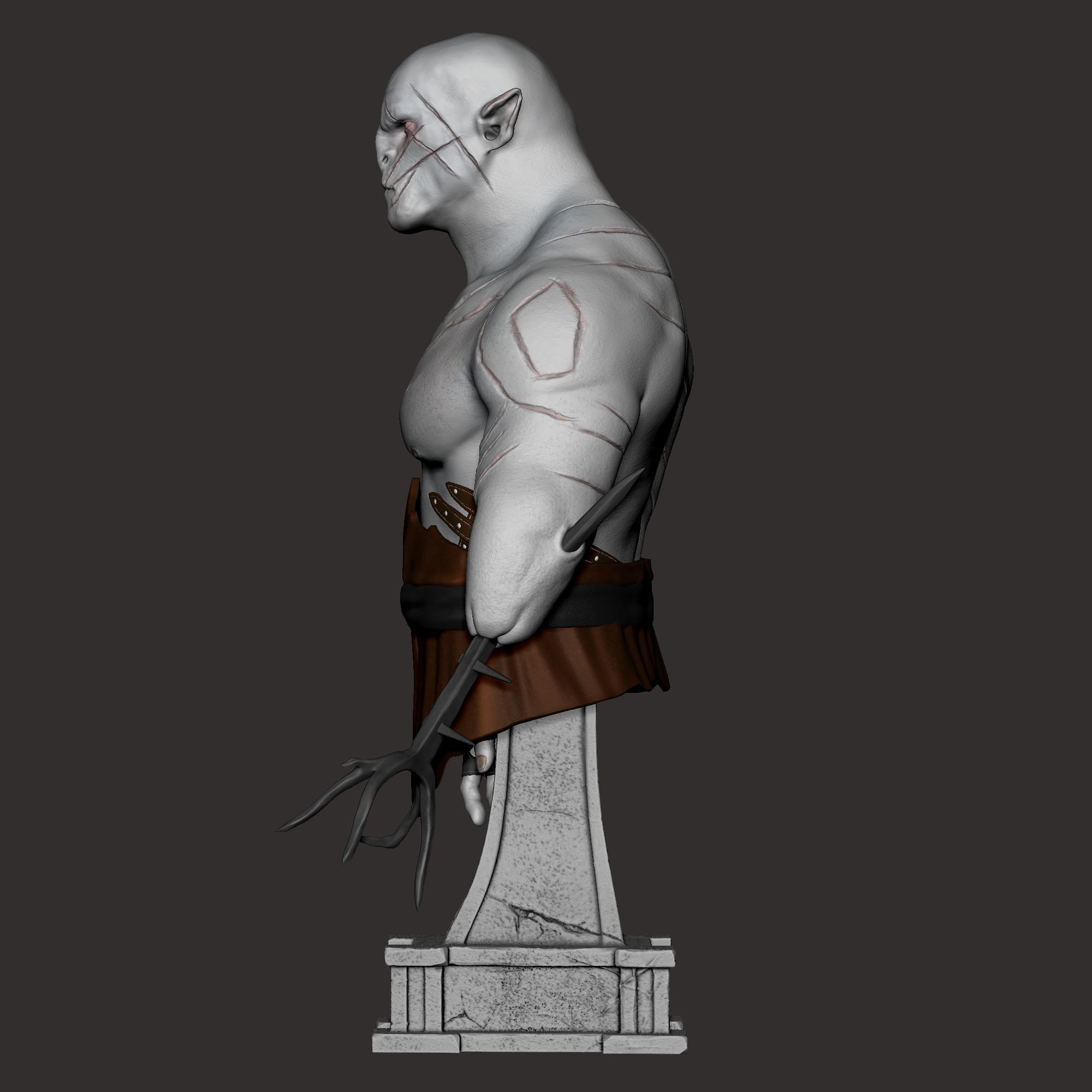 Azog The Defiler  3D print model_6