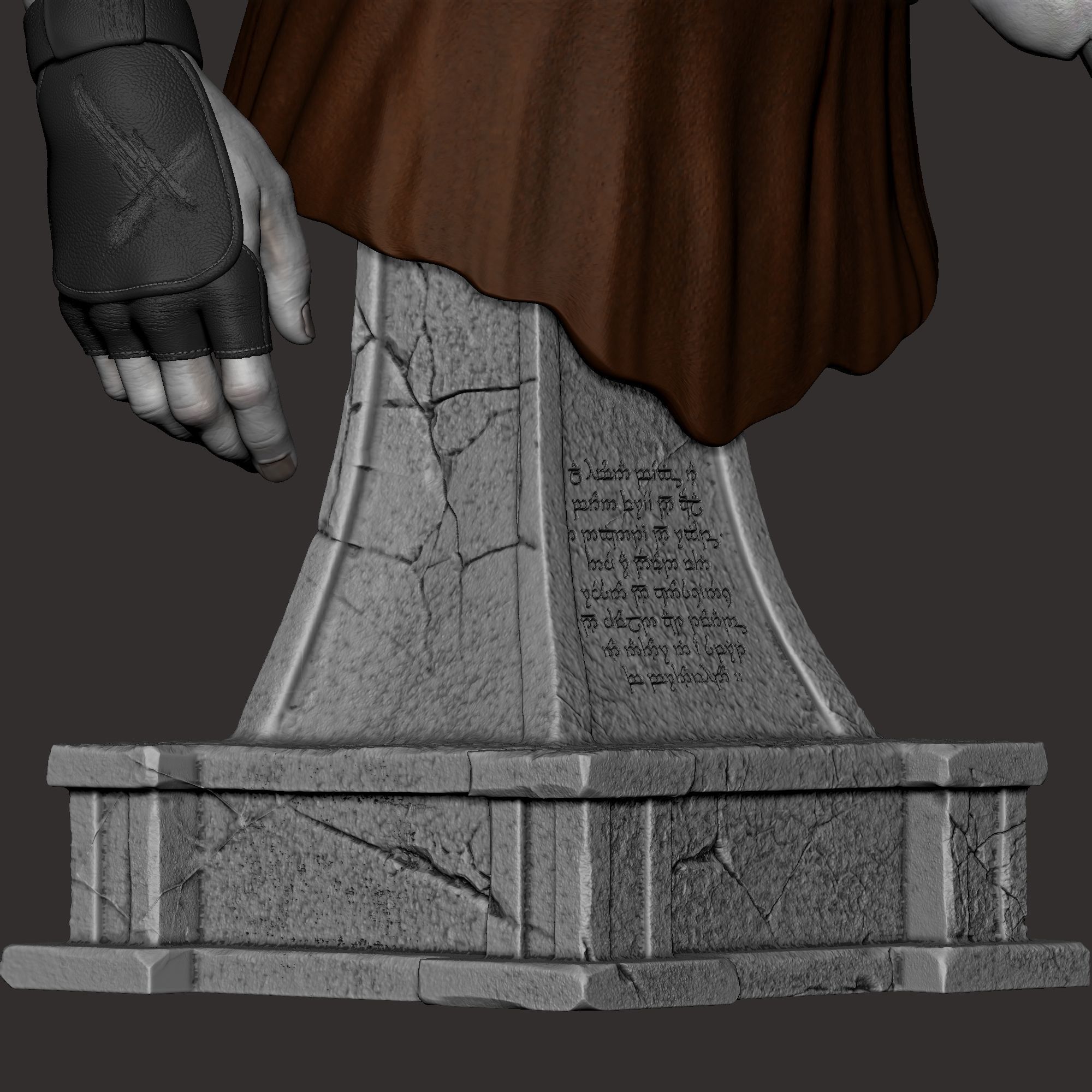Azog The Defiler  3D print model_9