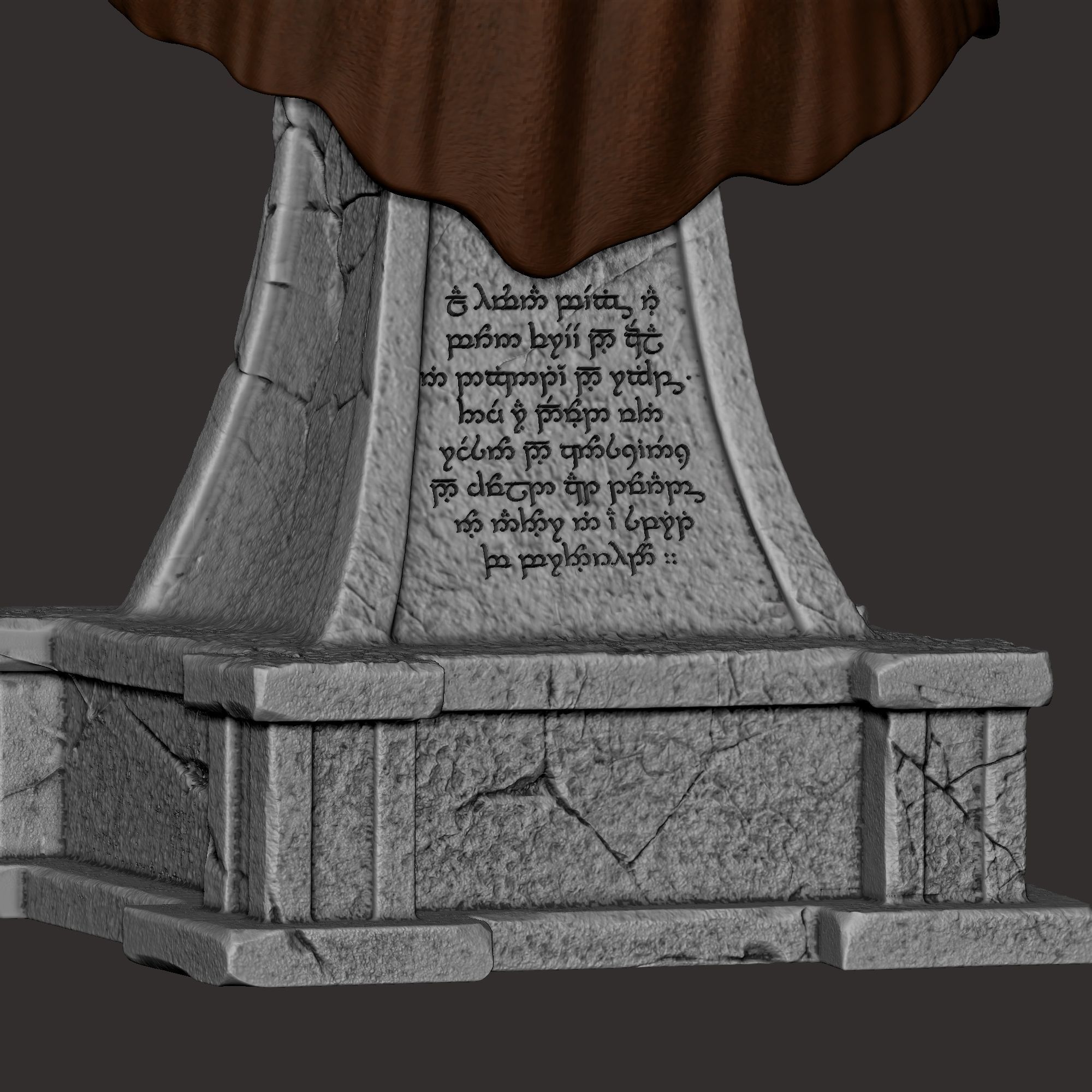 Azog The Defiler  3D print model_8