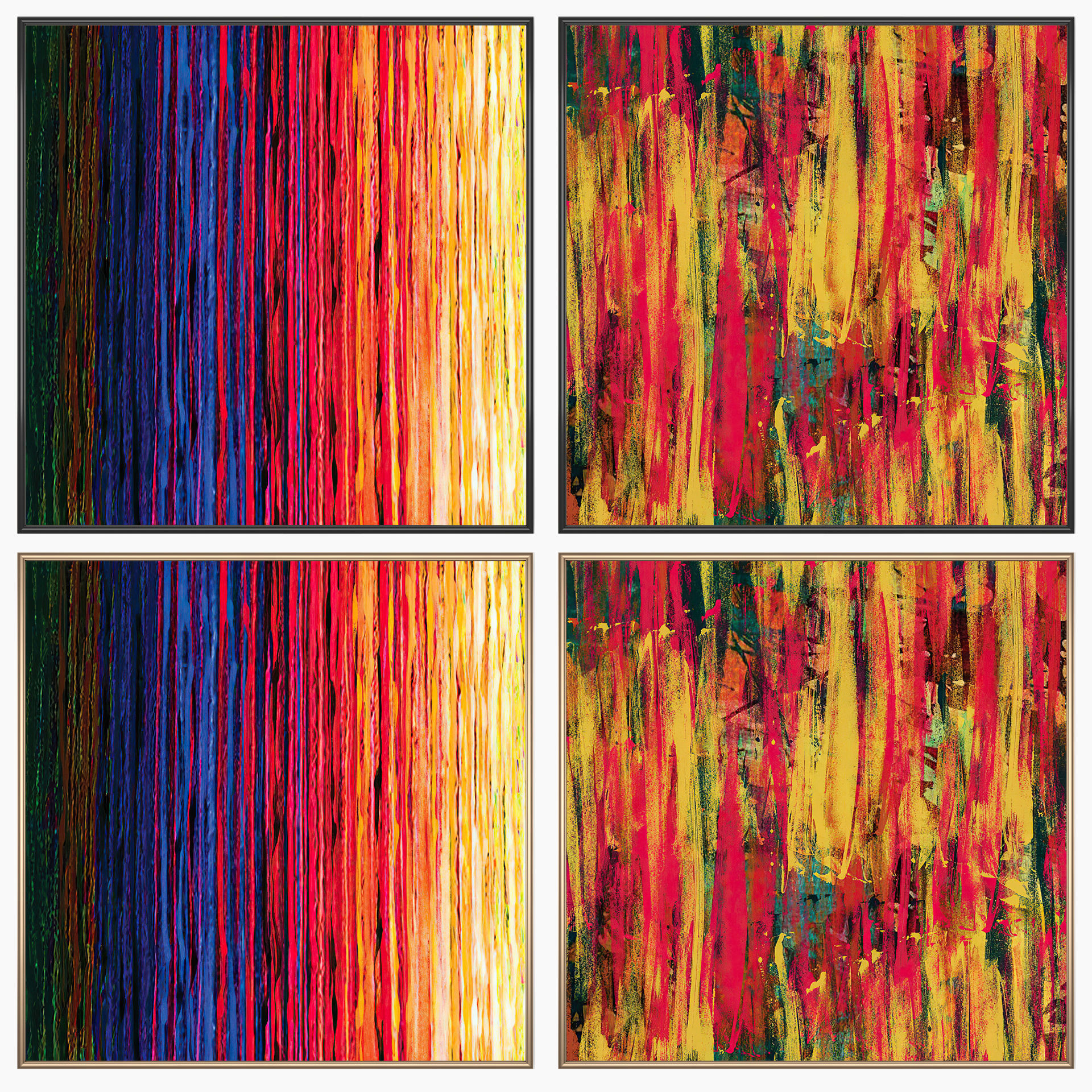 Wall Art Set 3848 3D model_1