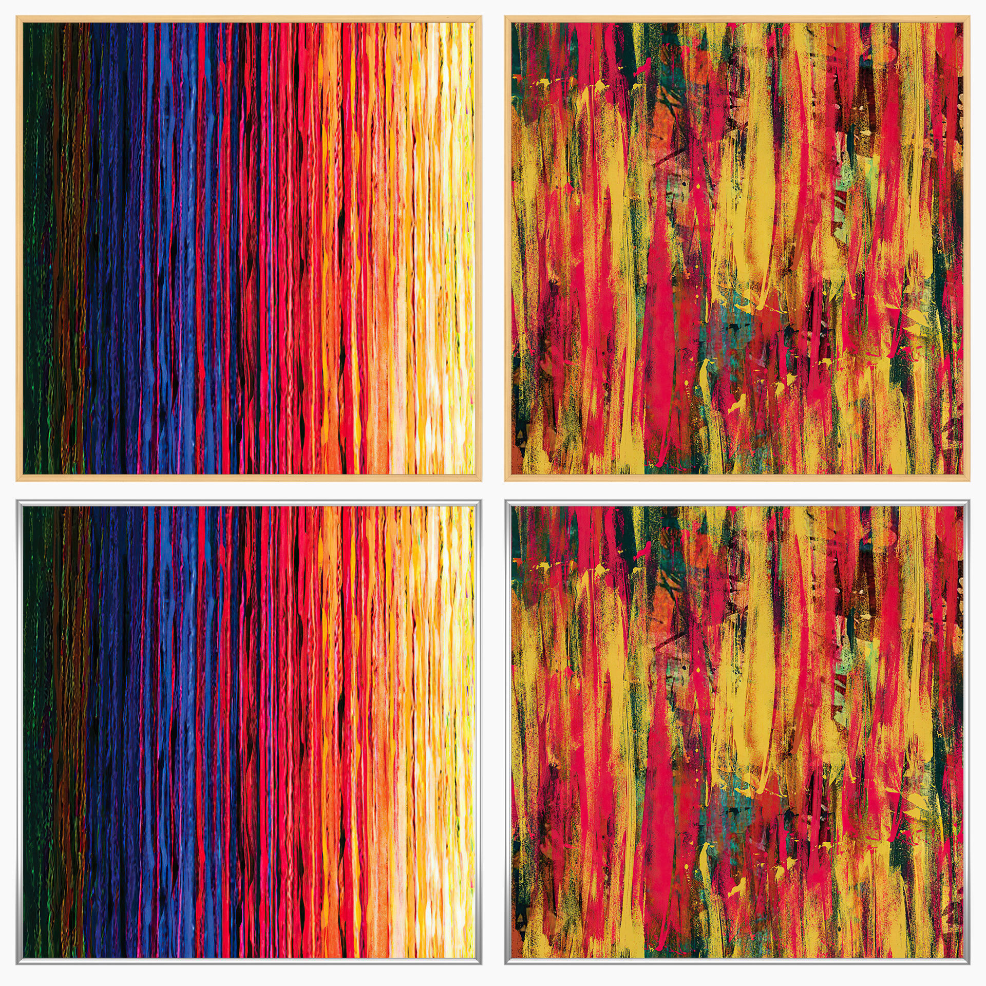 Wall Art Set 3848 3D model_2