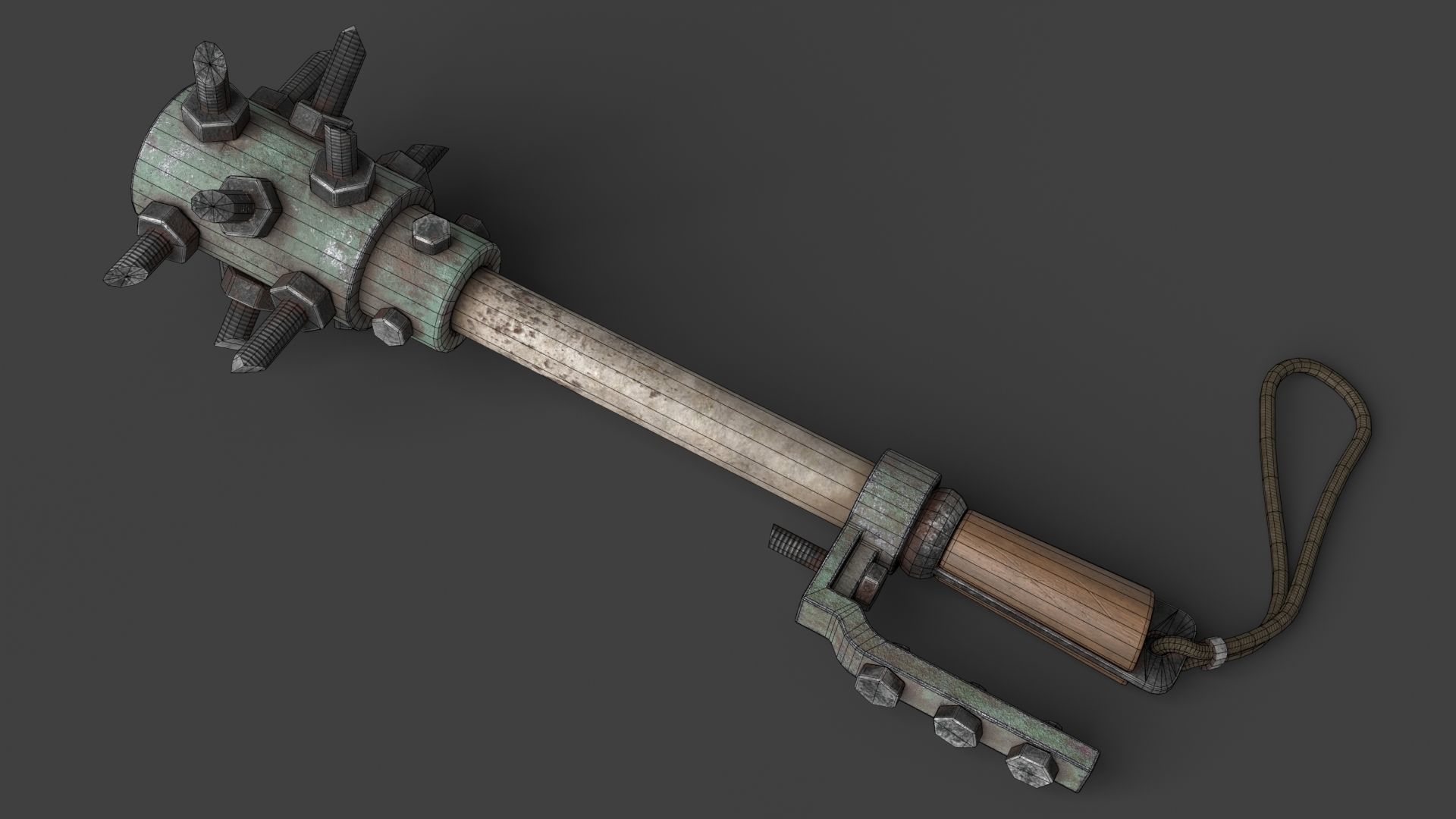 Modifiable Strike Weapon 06 3D model_10