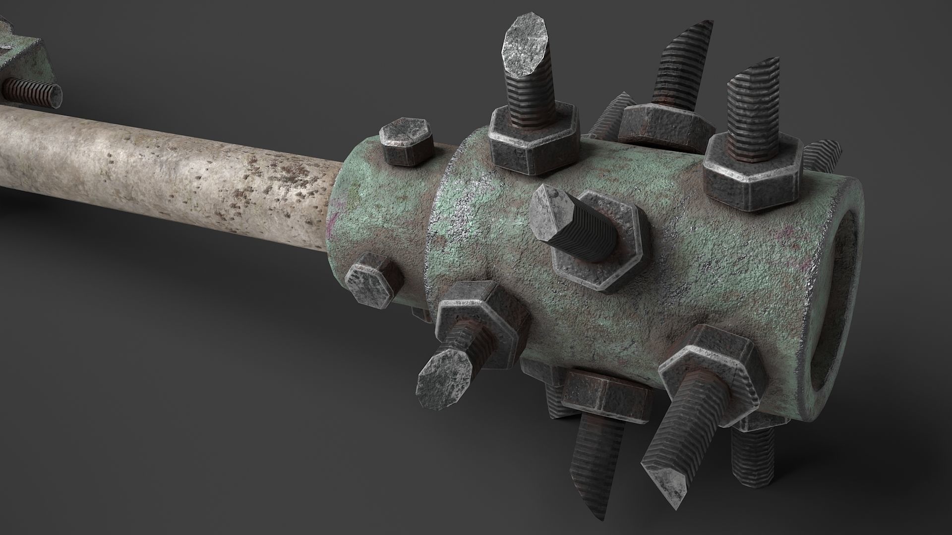 Modifiable Strike Weapon 06 3D model_9
