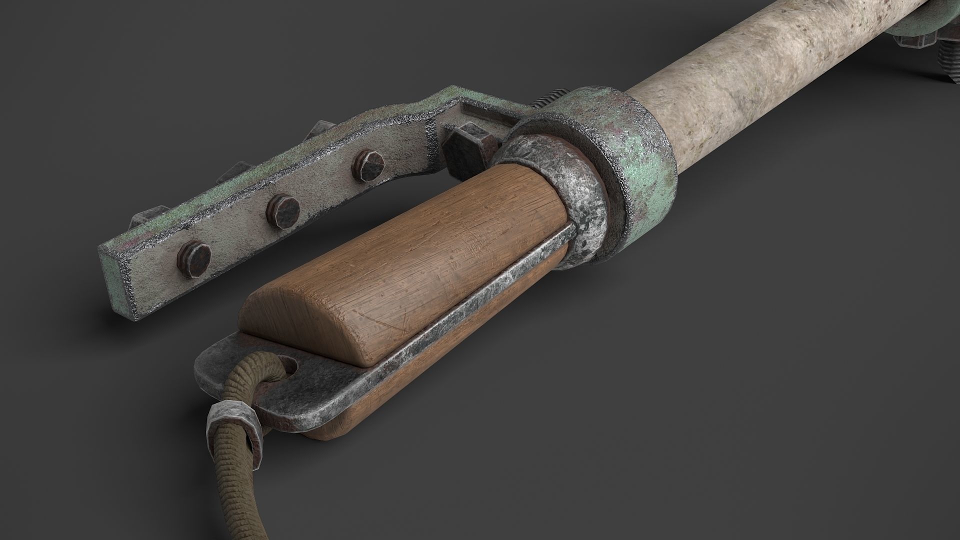 Modifiable Strike Weapon 06 3D model_7