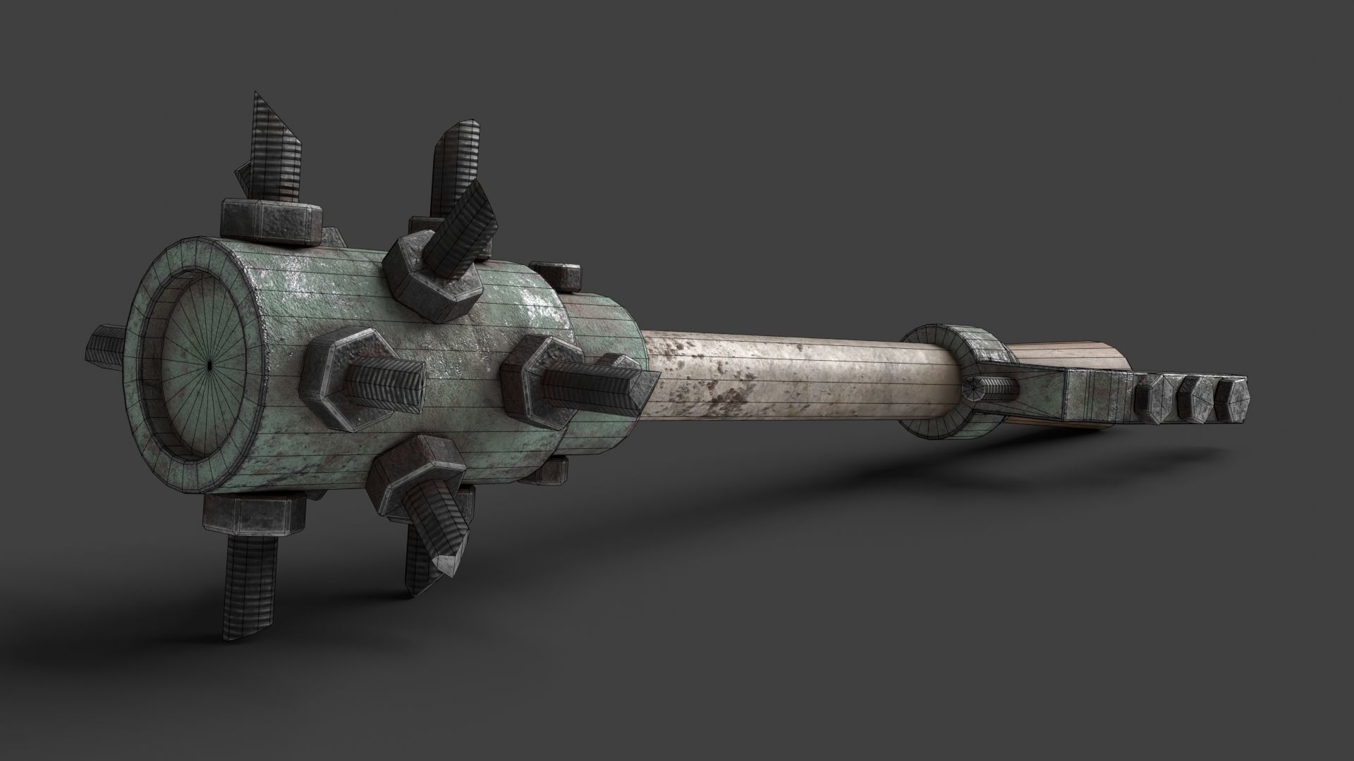 Modifiable Strike Weapon 06 3D model_13