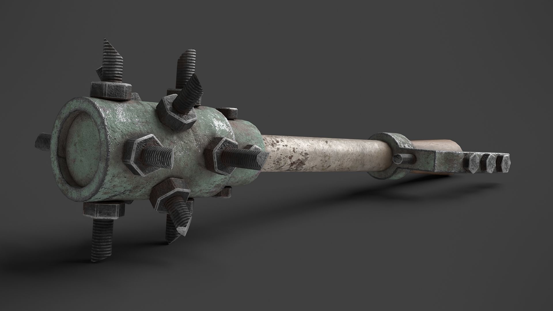 Modifiable Strike Weapon 06 3D model_3