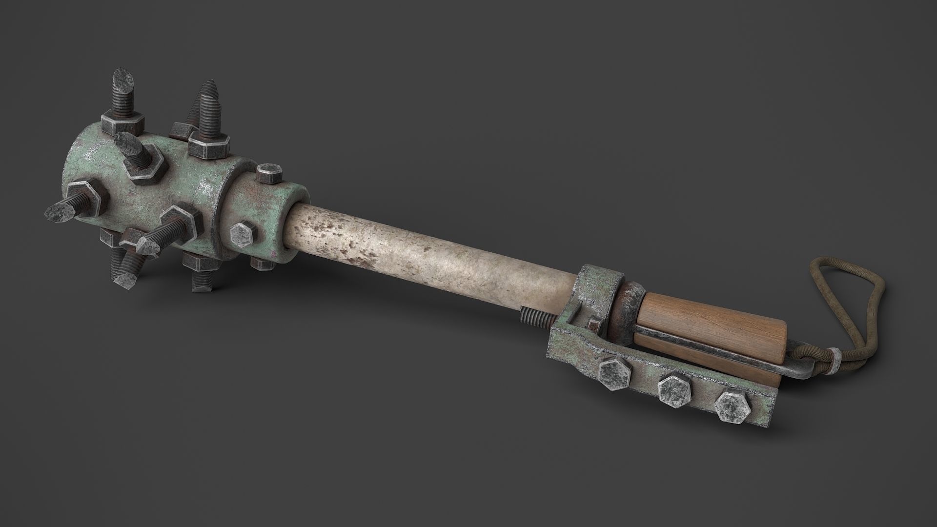 Modifiable Strike Weapon 06 3D model_5