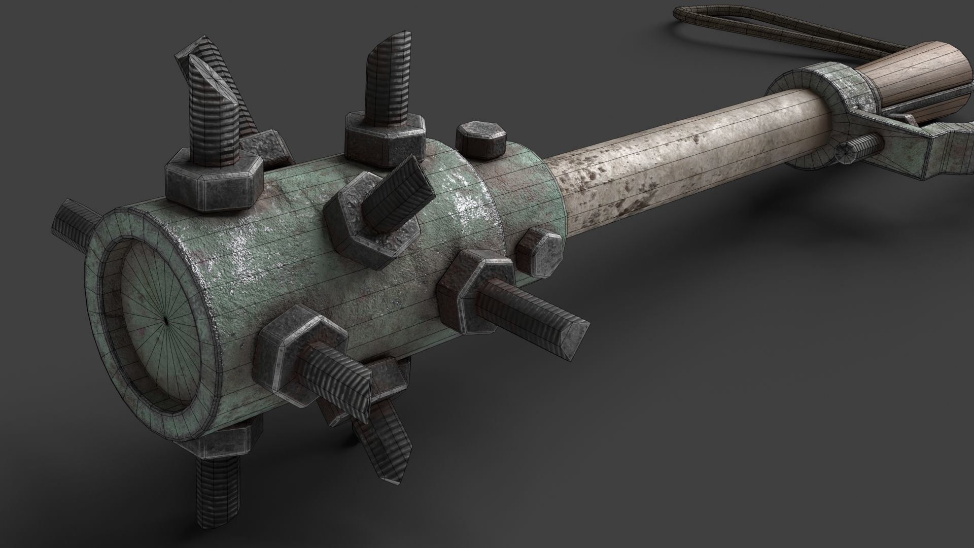 Modifiable Strike Weapon 06 3D model_18