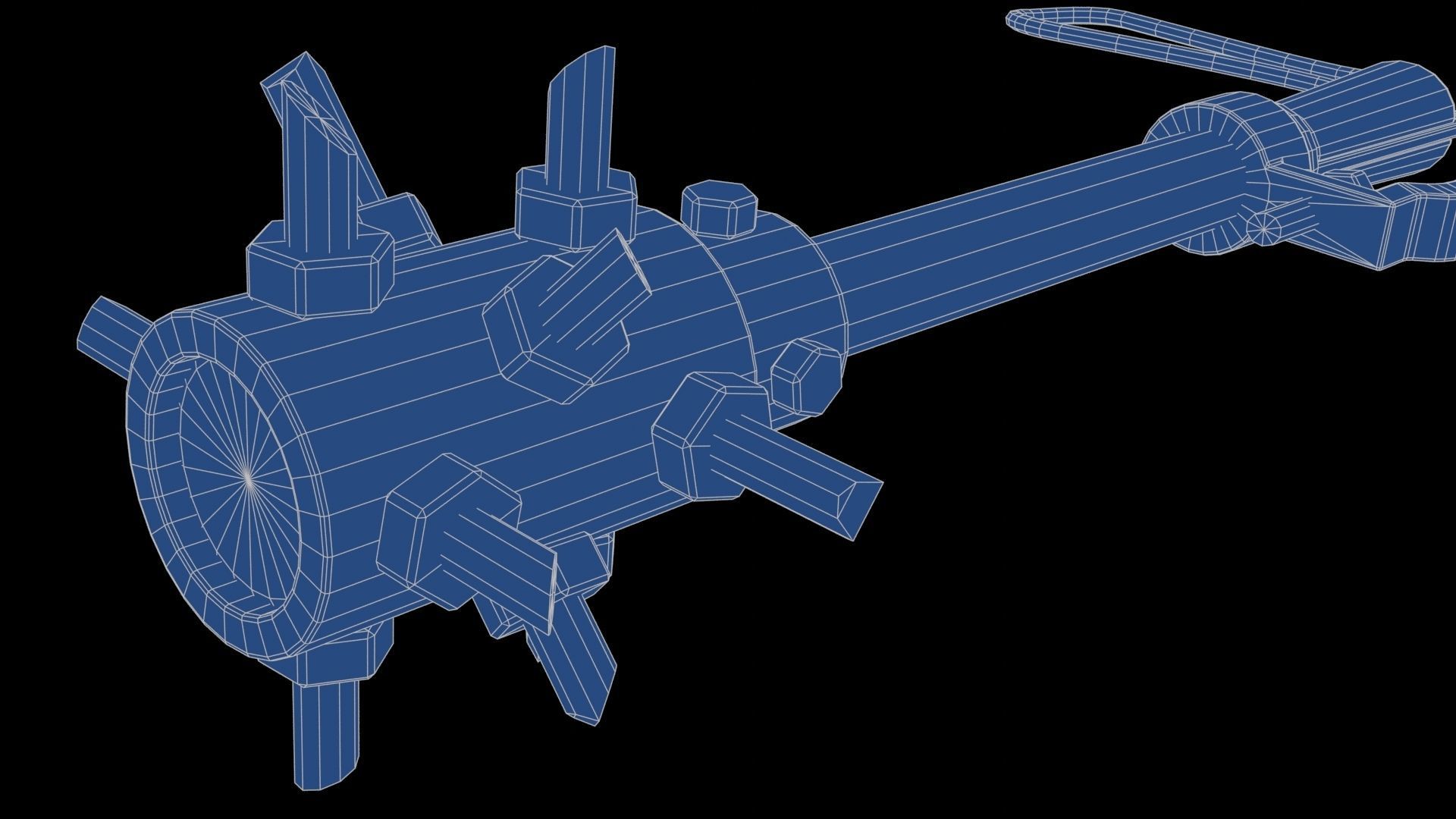 Modifiable Strike Weapon 06 3D model_28