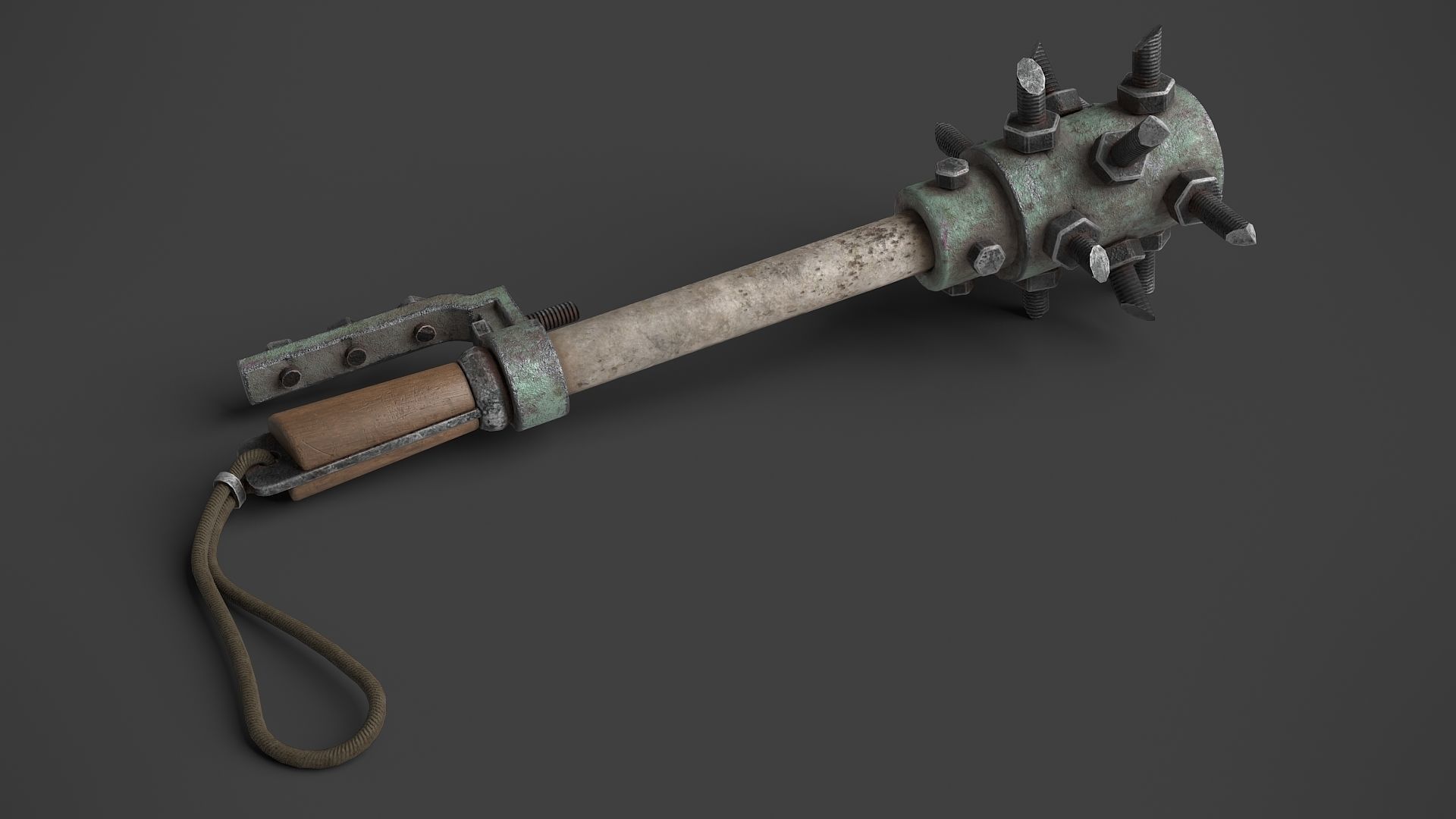 Modifiable Strike Weapon 06 3D model_2
