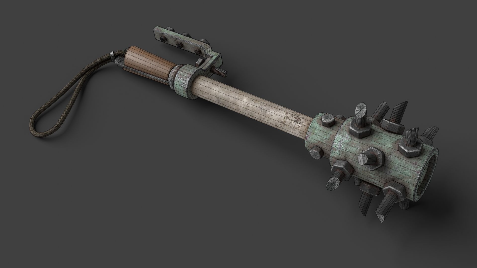 Modifiable Strike Weapon 06 3D model_11