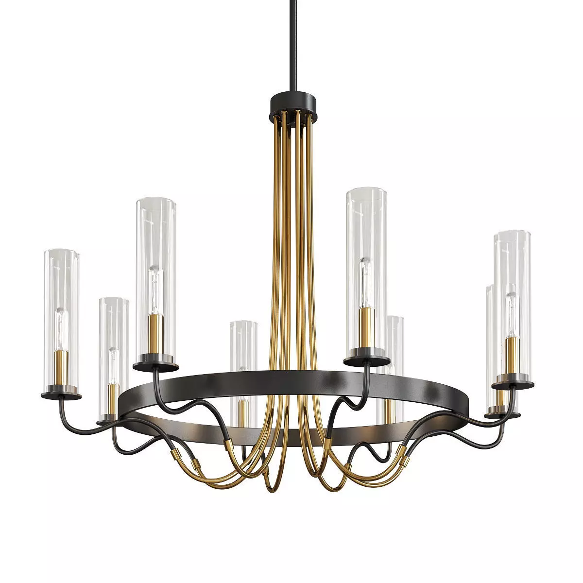 KEARNEY CHANDELIER Low-poly 3D model_0