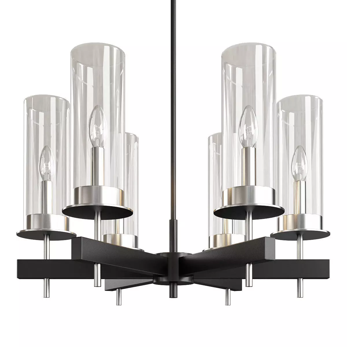TUXEDO CHANDELIER Low-poly 3D model_0