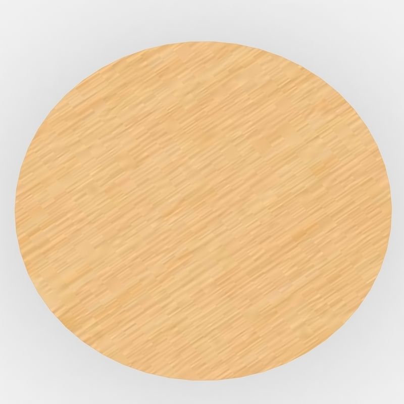Round Meeting Table 3D model_2