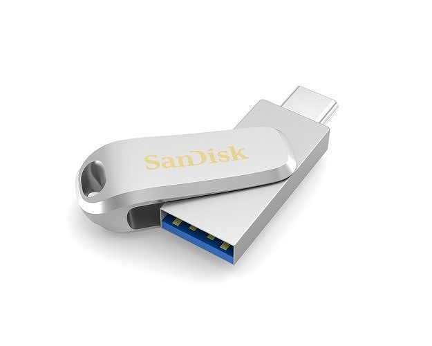 SanDisk Ultra Dual Drive Luxe USB Type-C Flash Drive USB-C 3D model