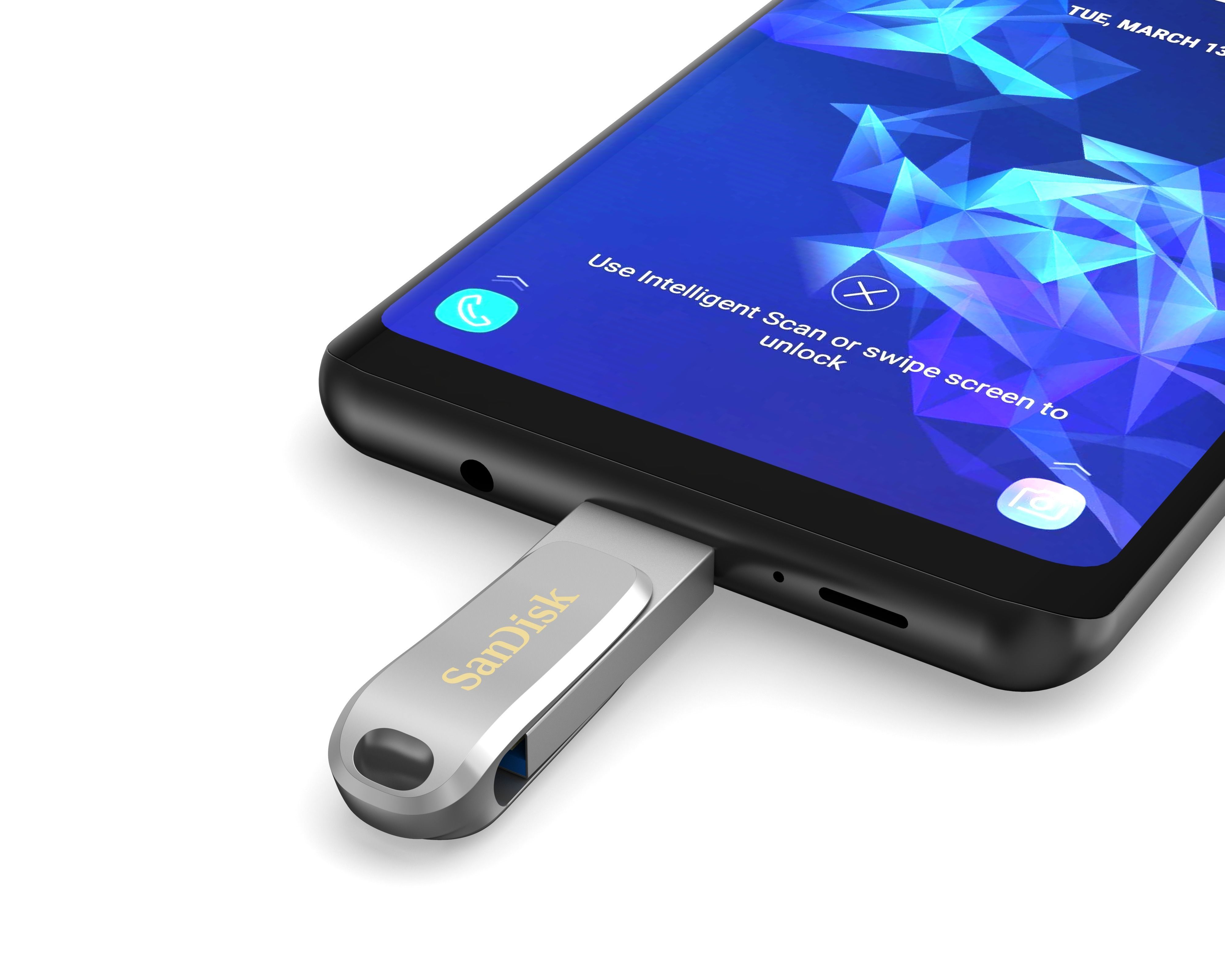 SanDisk Ultra Dual Drive Luxe USB Type-C Flash Drive USB-C 3D model_2