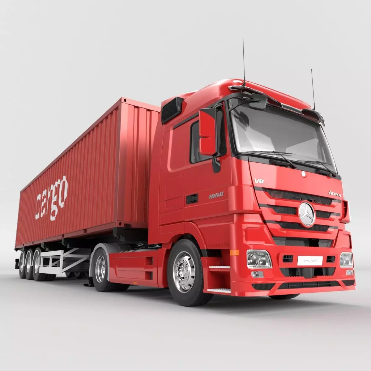 MERCEDES-BENZ-Actros-1860 Add Container 3D model_0