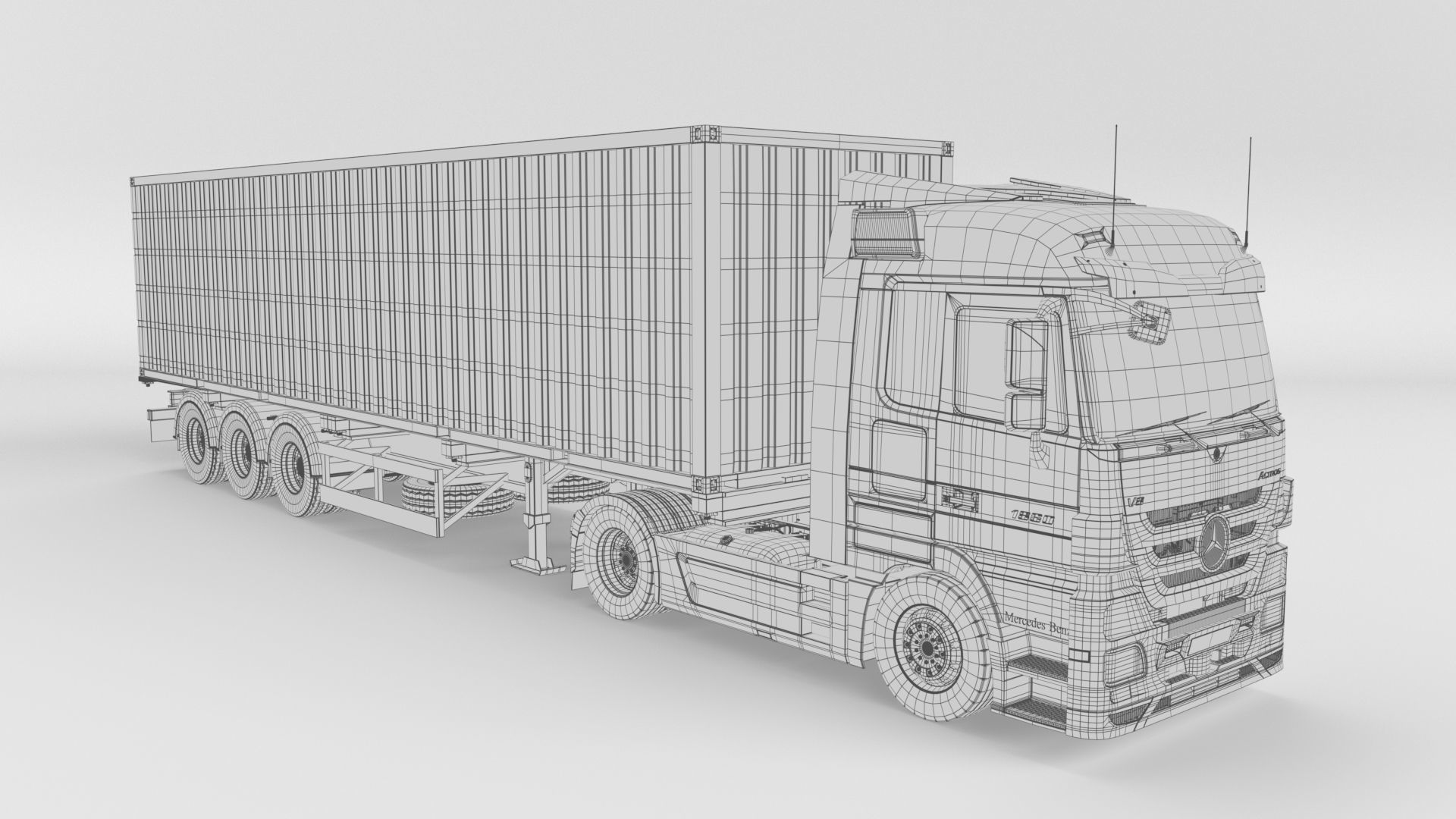 MERCEDES-BENZ-Actros-1860 Add Container 3D model_9