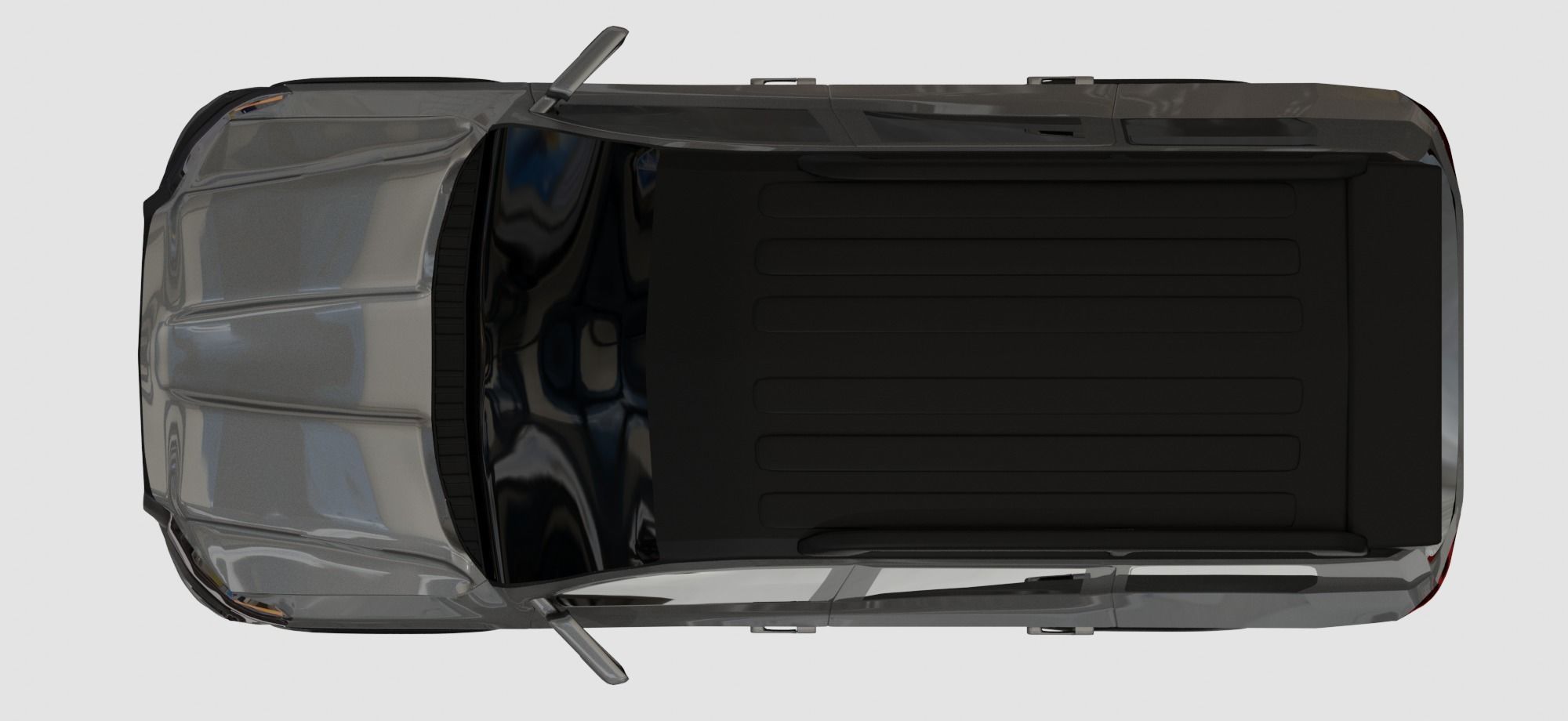 Generic SUV  Low-poly 3D model_10