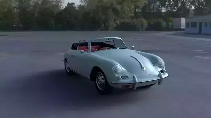 Porsche 356 Convertible HDRI