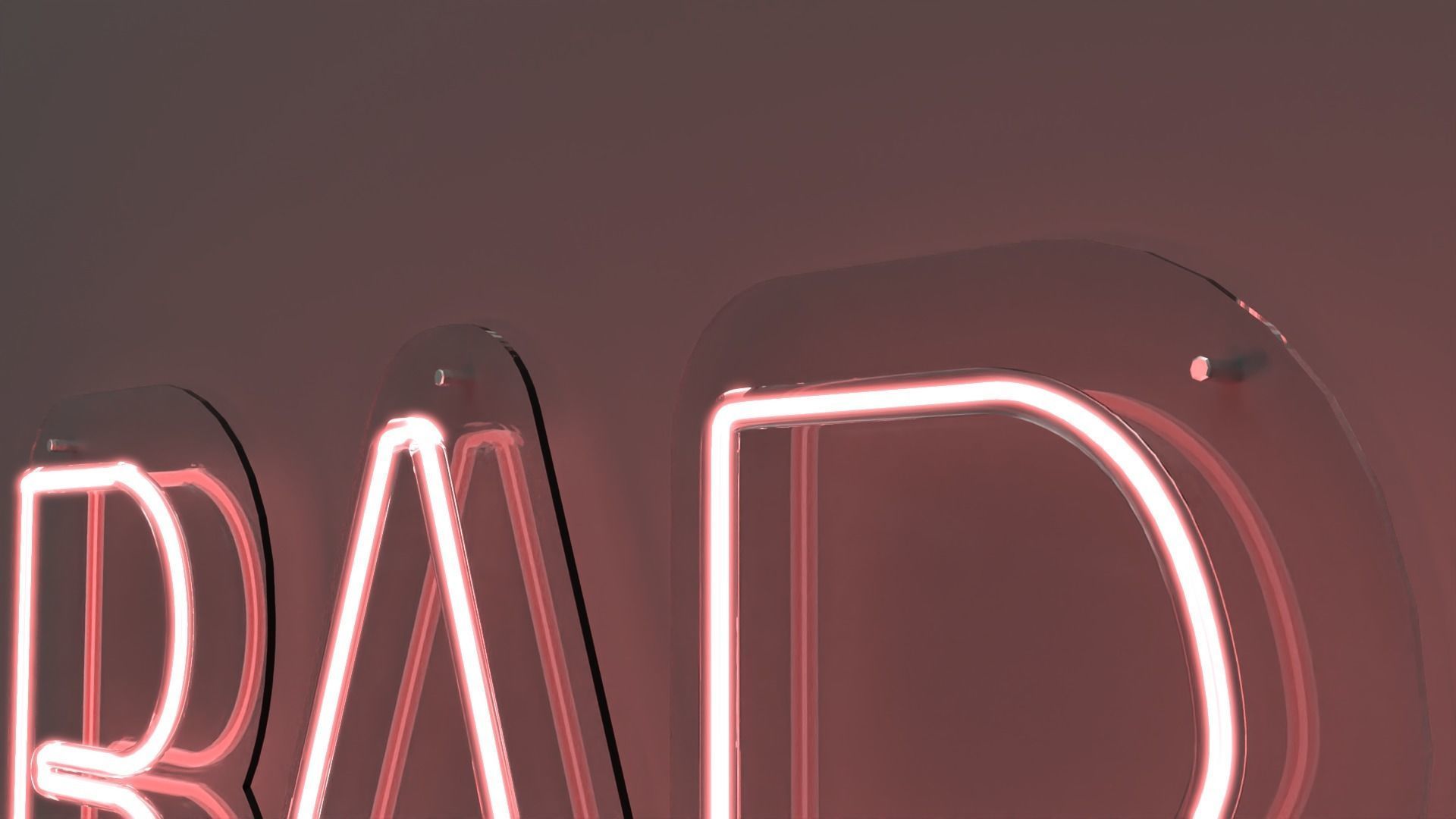 Bar - Neon Sign 3D model_2