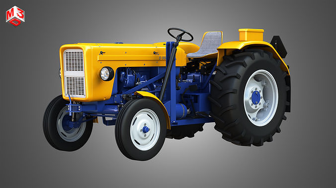 Ursus C-355 Tractor 3D model