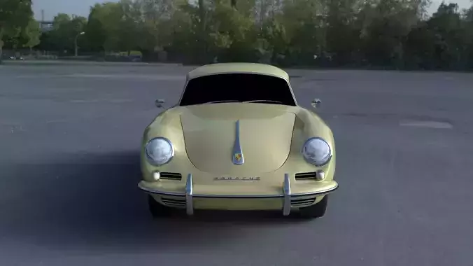 Porsche 356 Coupe HDRI