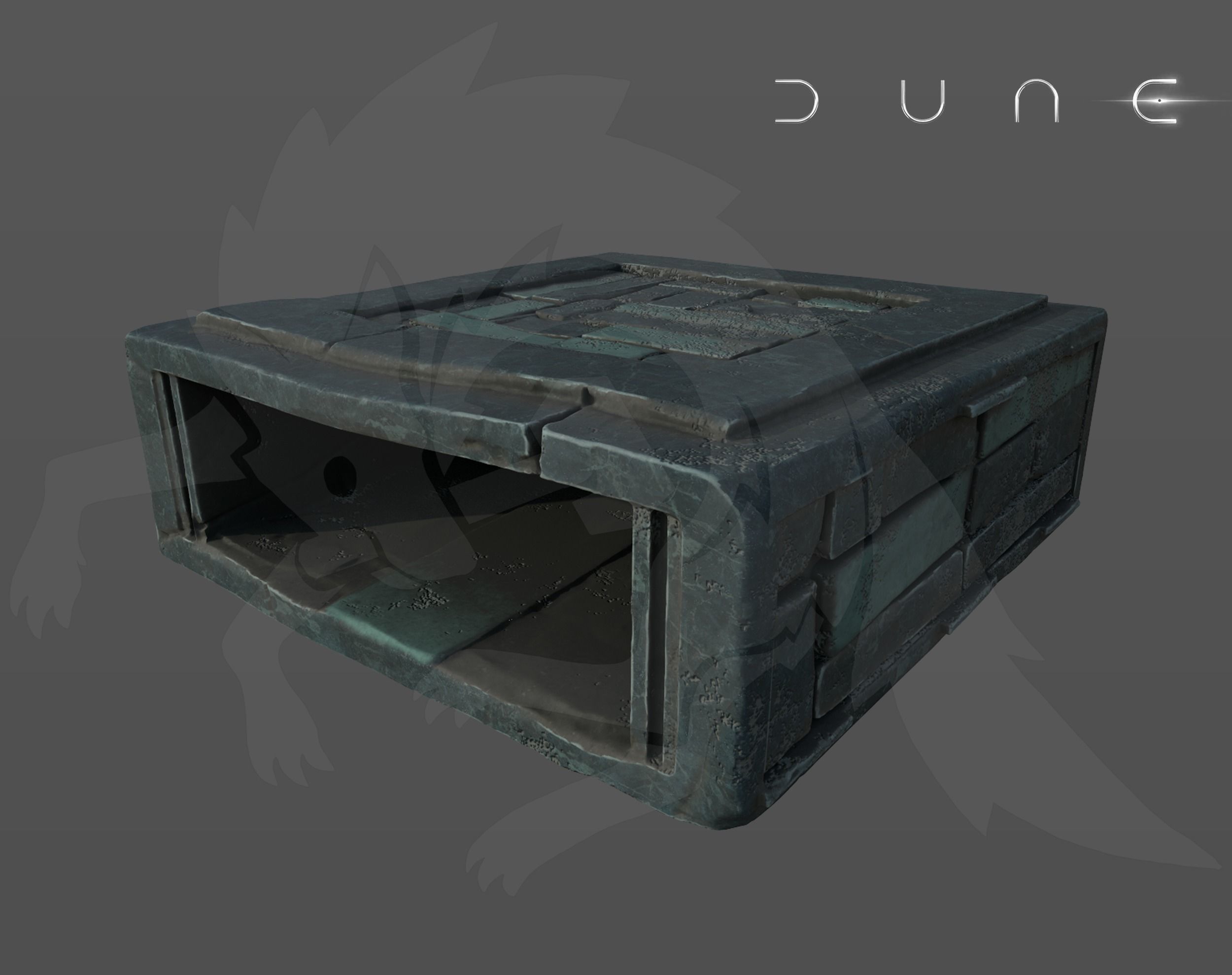 DUNE MOVIE 2021 BOX OF PAIN 3D MODEL FOR COSPLAY 3D print model_0