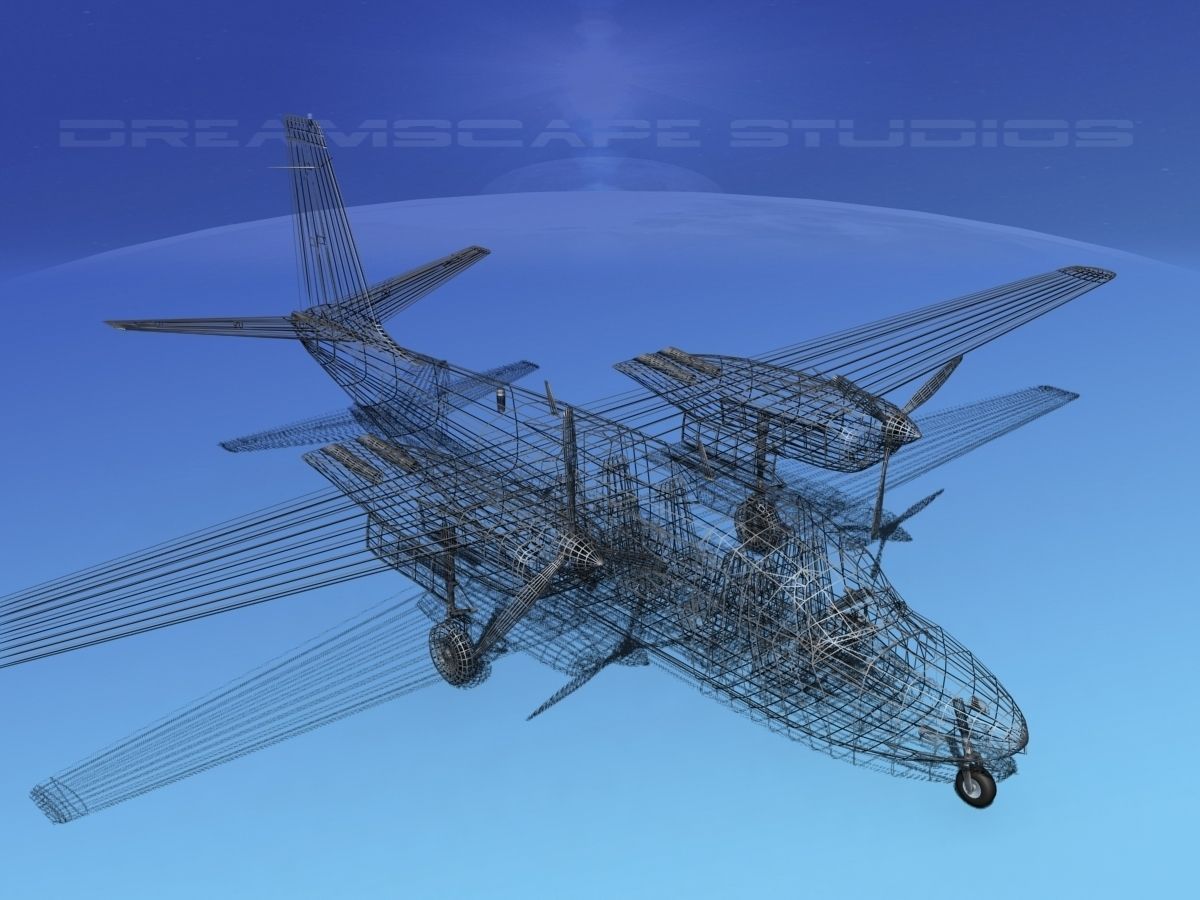 Rockwell Aero Commander 560 V04 3D model_15