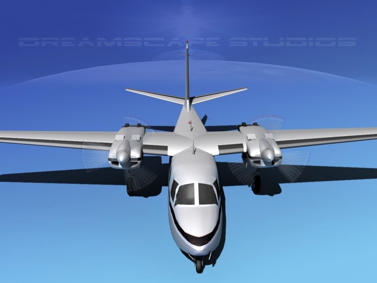 Rockwell Aero Commander 560 V04 3D model_10