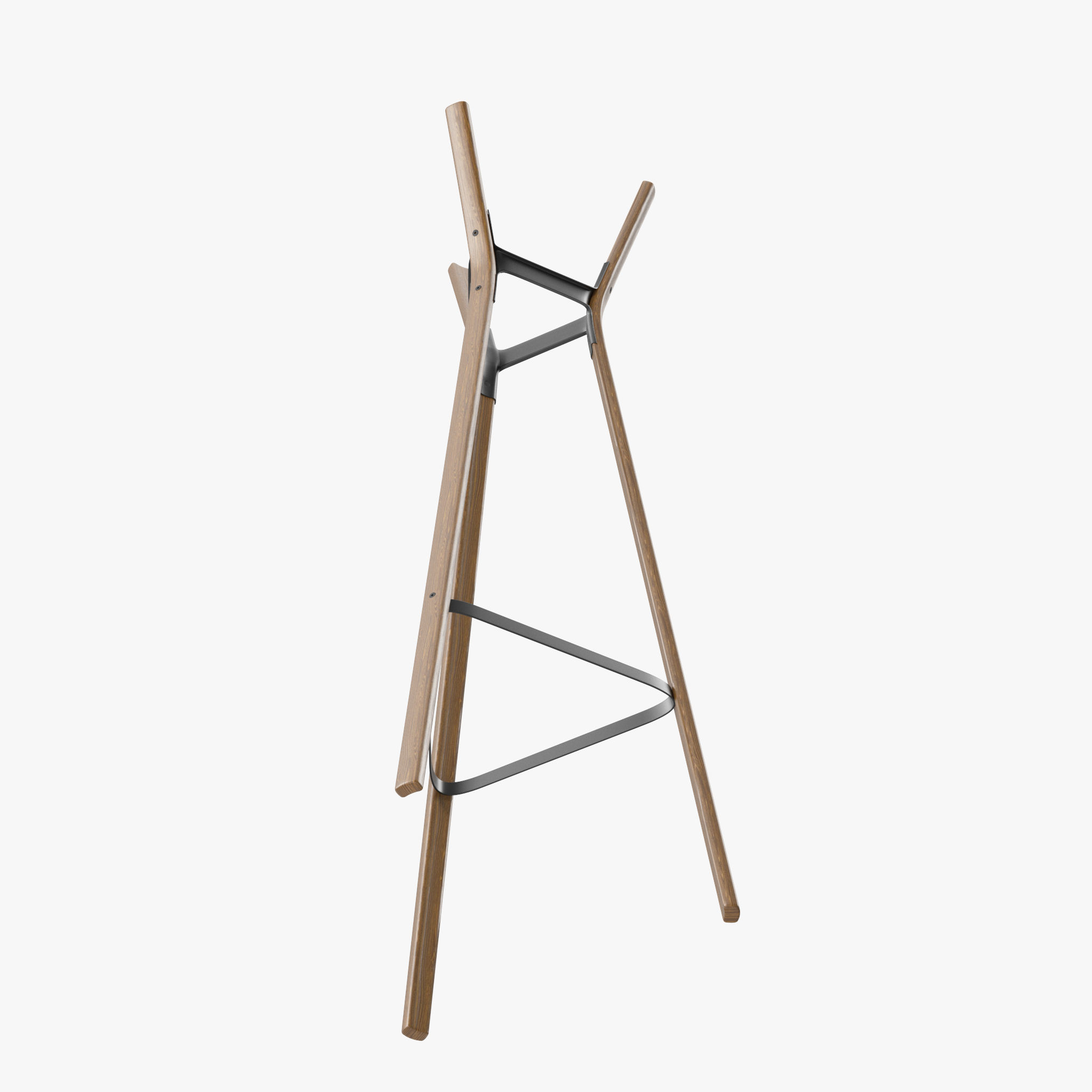 Steelwood Coat Stand 3D model_16