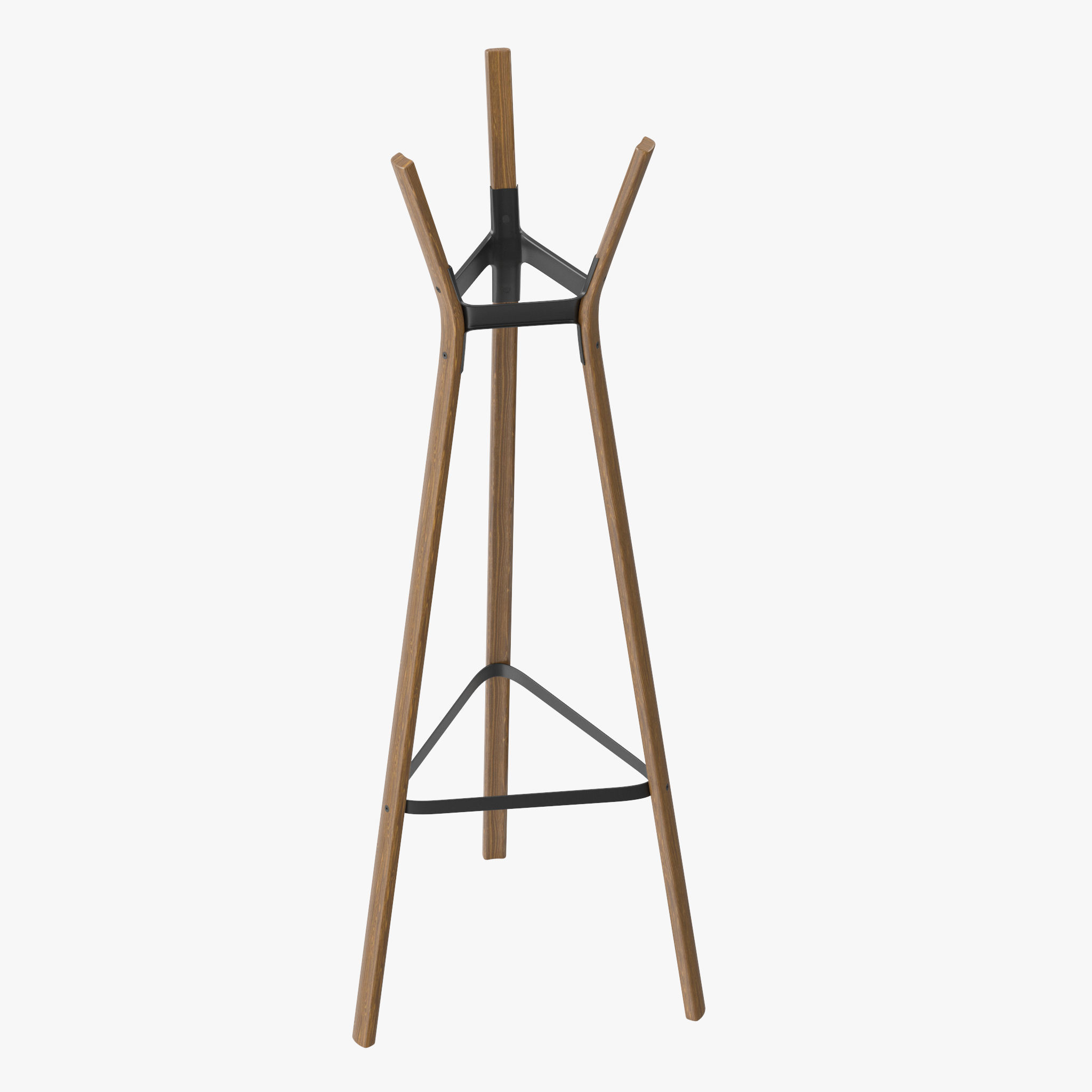 Steelwood Coat Stand 3D model_15