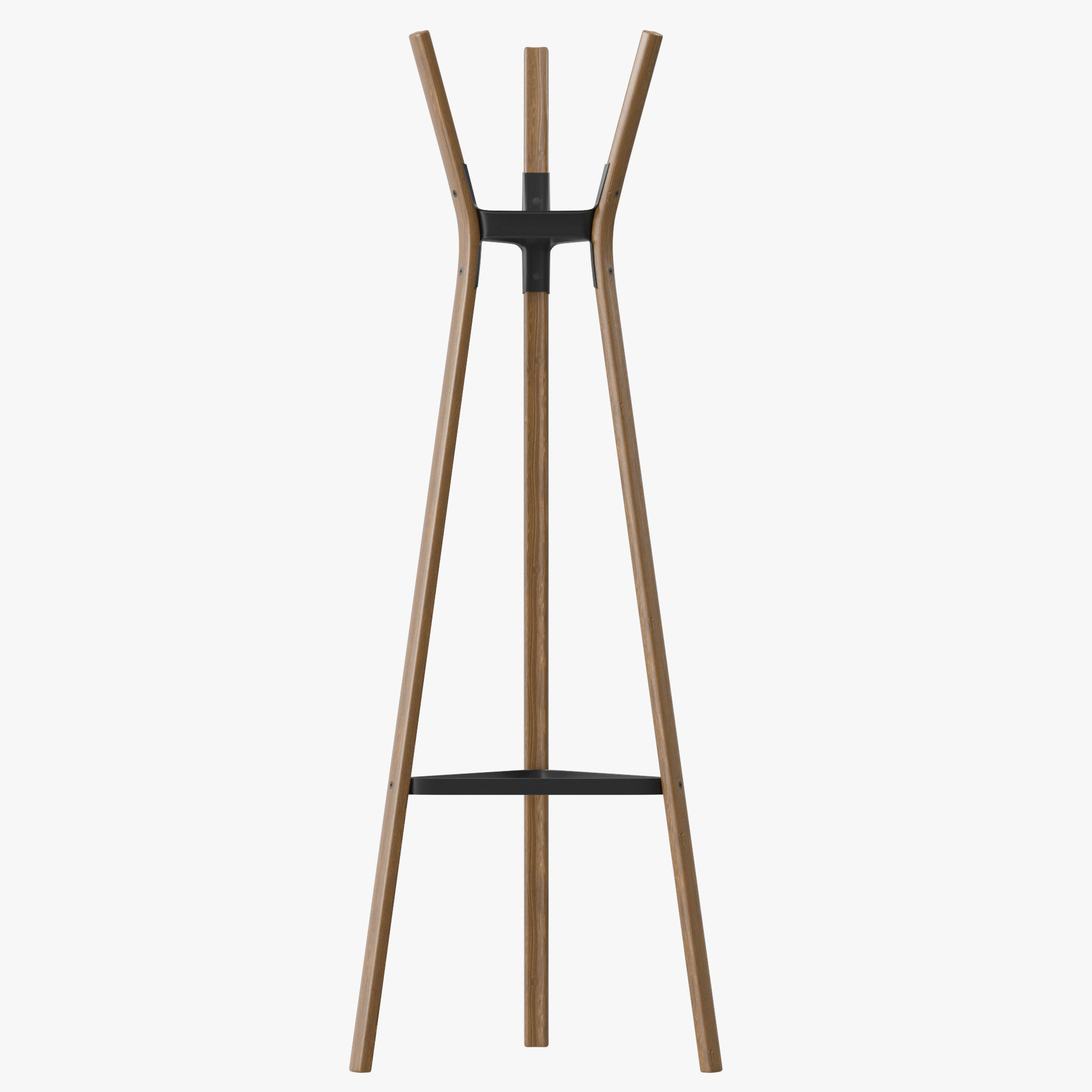 Steelwood Coat Stand 3D model_14